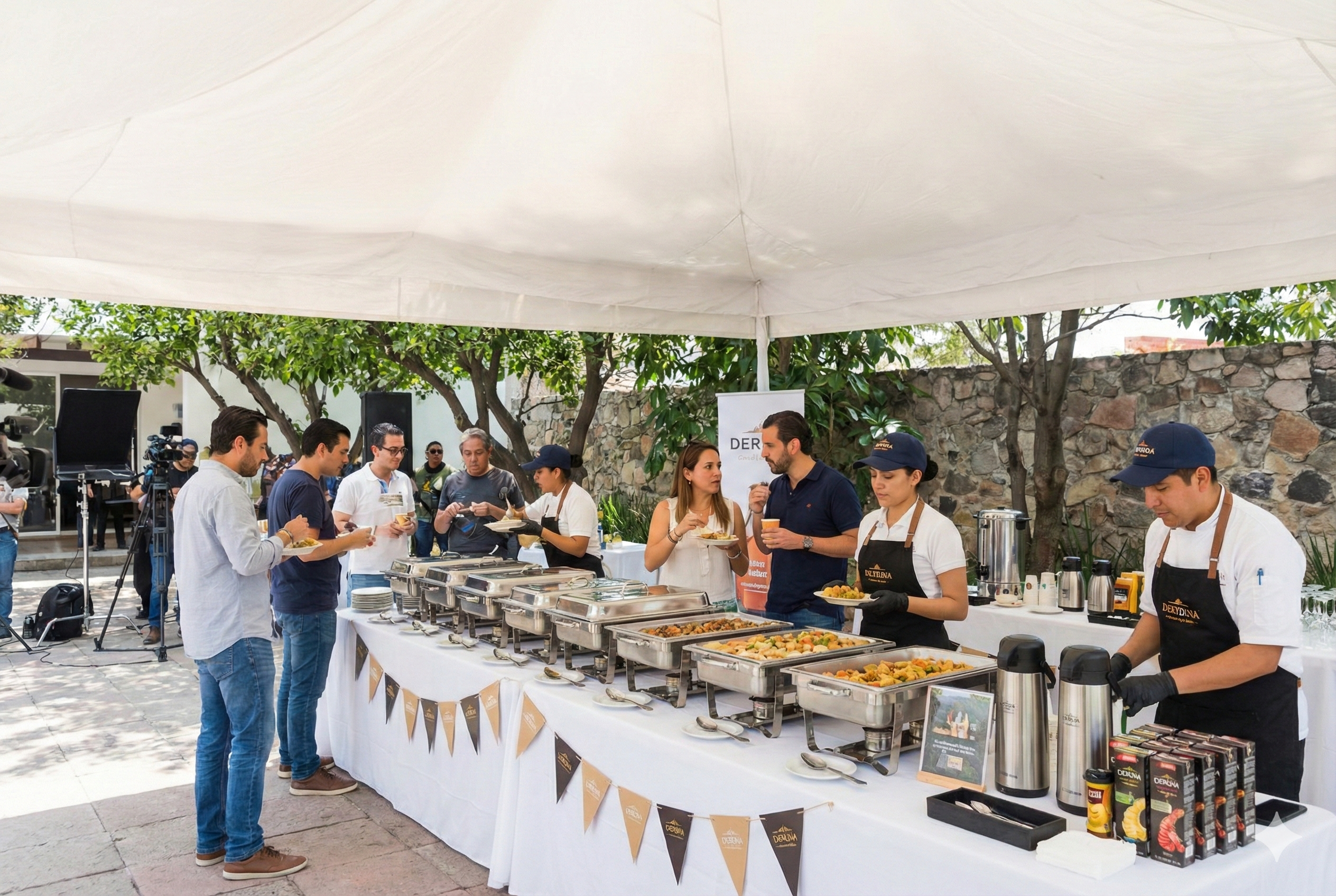 Catering para activacion de marca